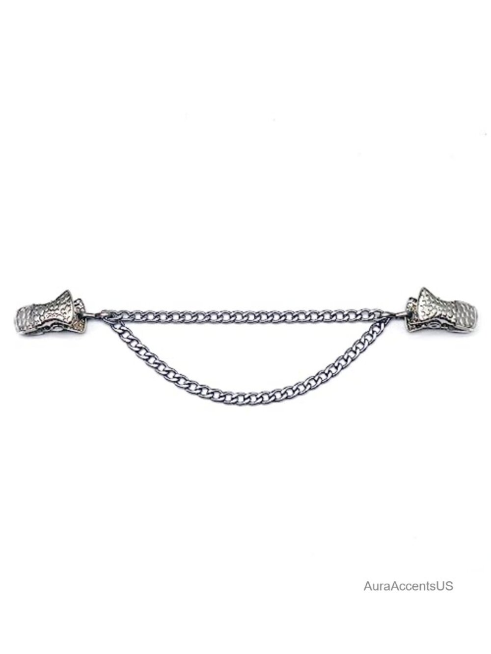 Sweater Clip Cardigan Chain Brooch Guard Dress Cinch Clips